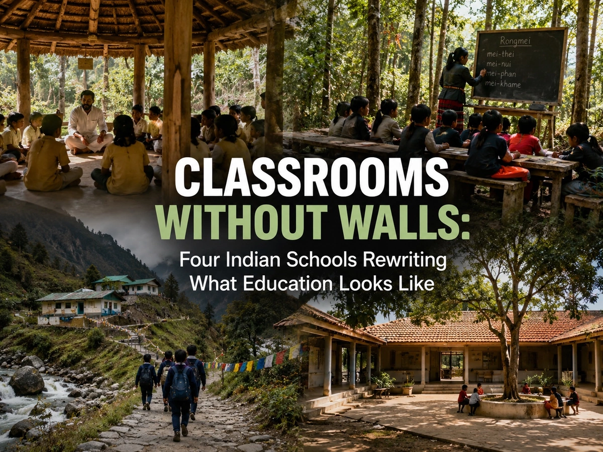 Classrooms Without Walls: Four Indian Schools Rewriting What Education Looks Like