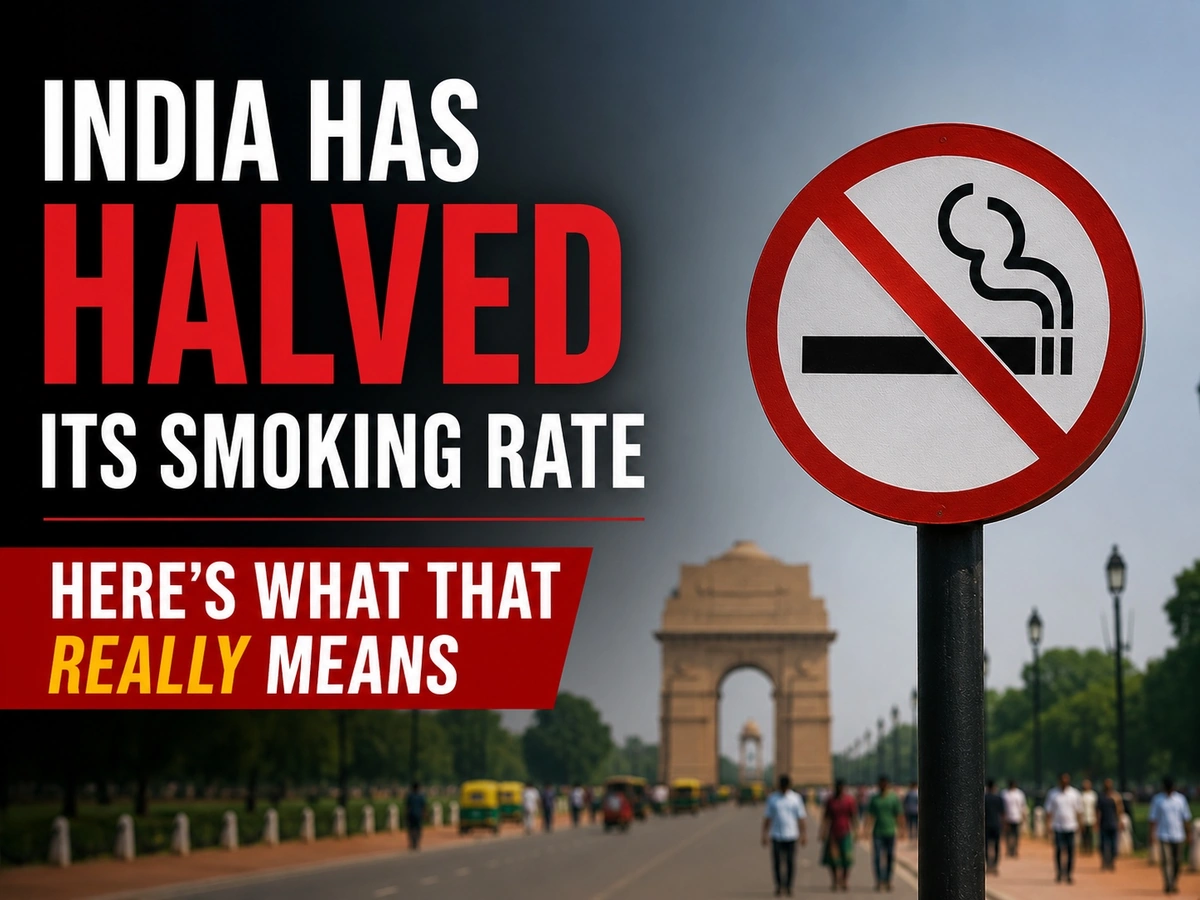 India Has Halved Its Smoking Rate — Here’s What That Really Means