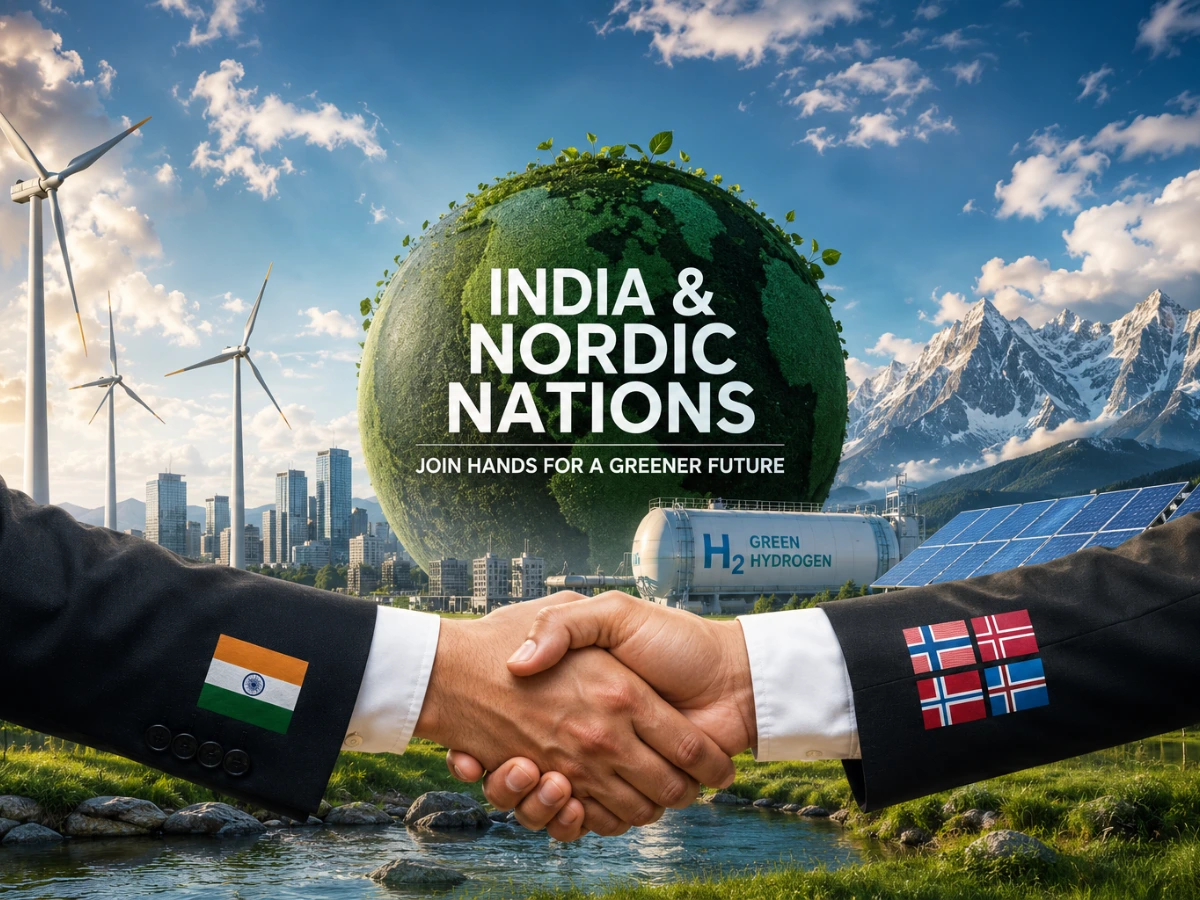 India & Nordic Nations Join Hands for a Greener Future