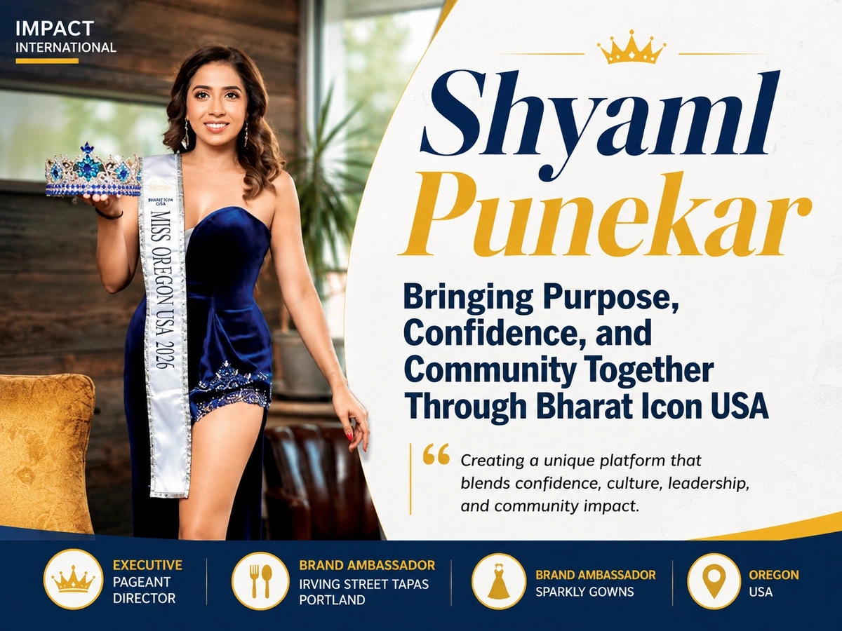 Shyaml Punekar: Bringing Purpose, Confidence, and Community Together Through Bharat Icon USA
