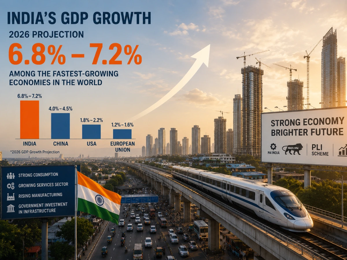 India Among the World’s Fastest-Growing Economies in 2026